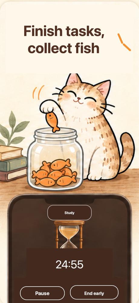Cat Hourglass - Focus Timer · A closer look 2