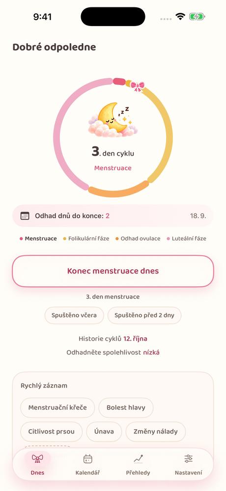 Můj cyklus · Bližší pohled 1