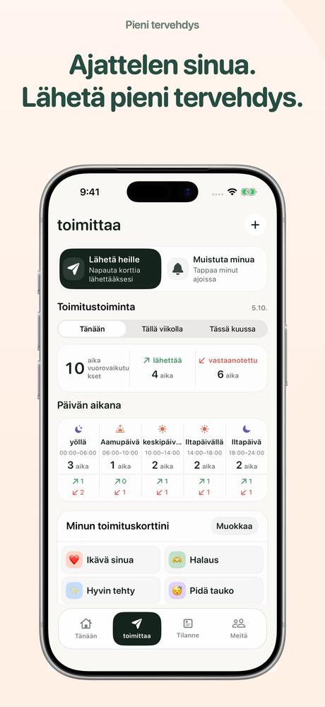 Pieni tervehdys - Apple Watch · Tutustu tarkemmin 2