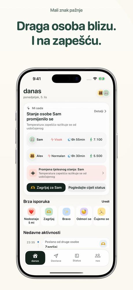 Mali znak pažnje - Apple Watch · Pogled izbliza 1