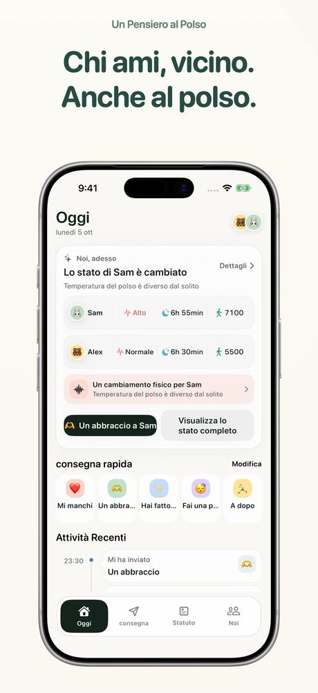 Un Pensiero - Apple Watch · Uno sguardo da vicino 1
