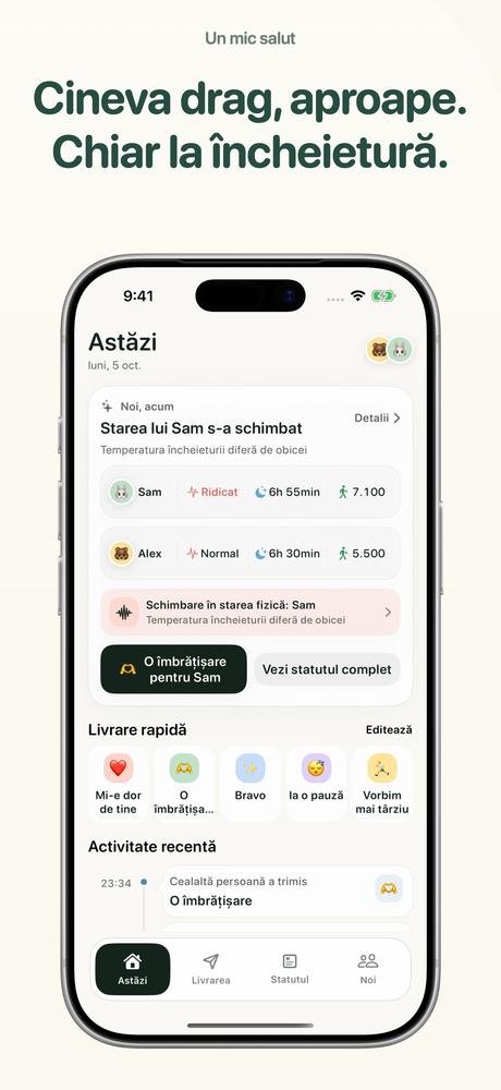 Un mic salut - Apple Watch · Privește mai atent 1