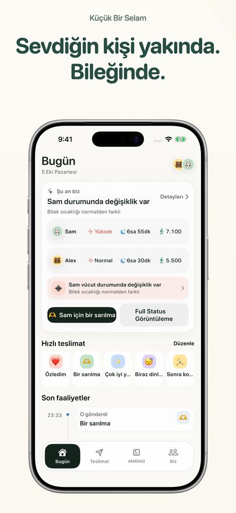 Küçük Bir Selam - Apple Watch · Yakından bakın 1